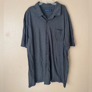 Nautica Men's Charcoal polo Shirt